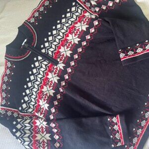 Hanna Andersson Men's Unisex Fair Isle Sweater Holiday Christmas